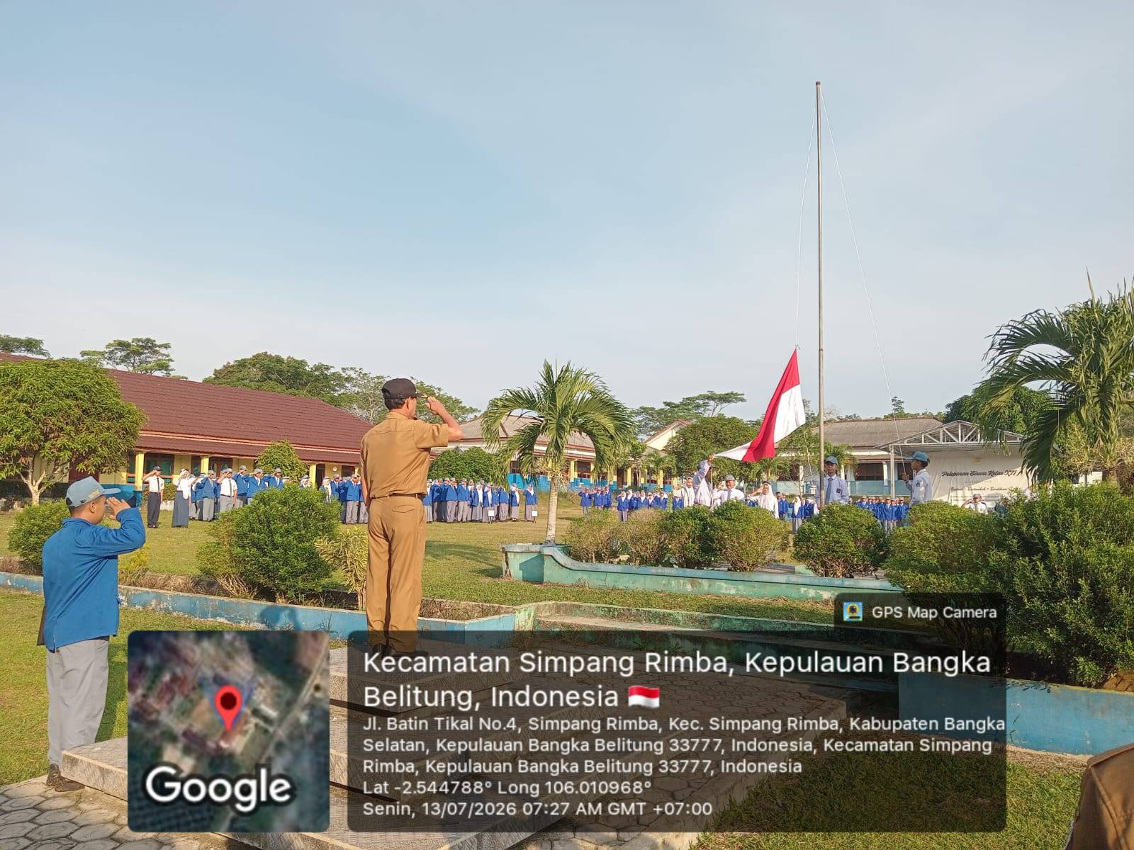 Upacara Hari Pertama Tahun Ajaran 2025/2026